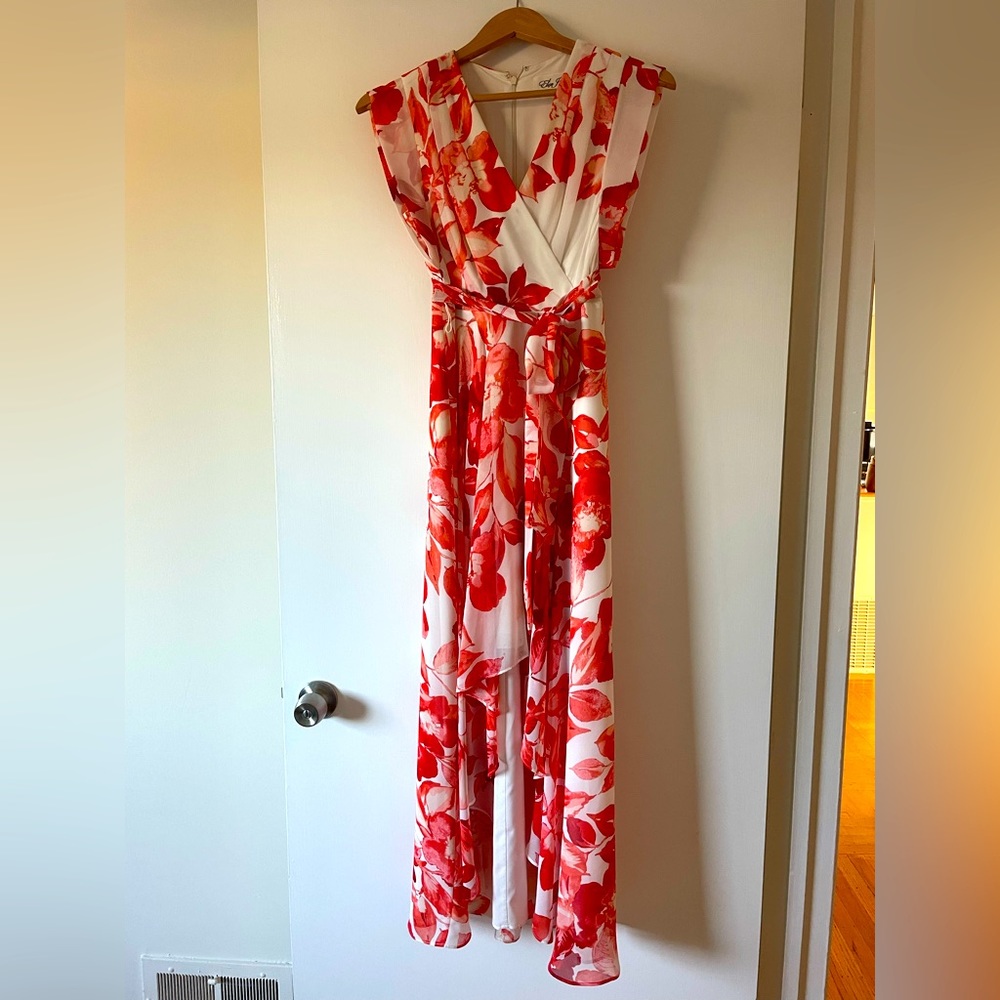 Eliza J High Low Floral Dress